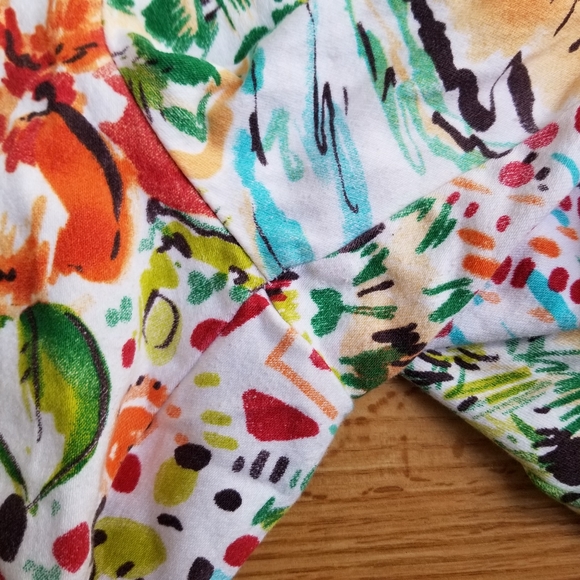 SeaSuns high waisted tropical print bermuda shorts XL - Picture 5 of 12